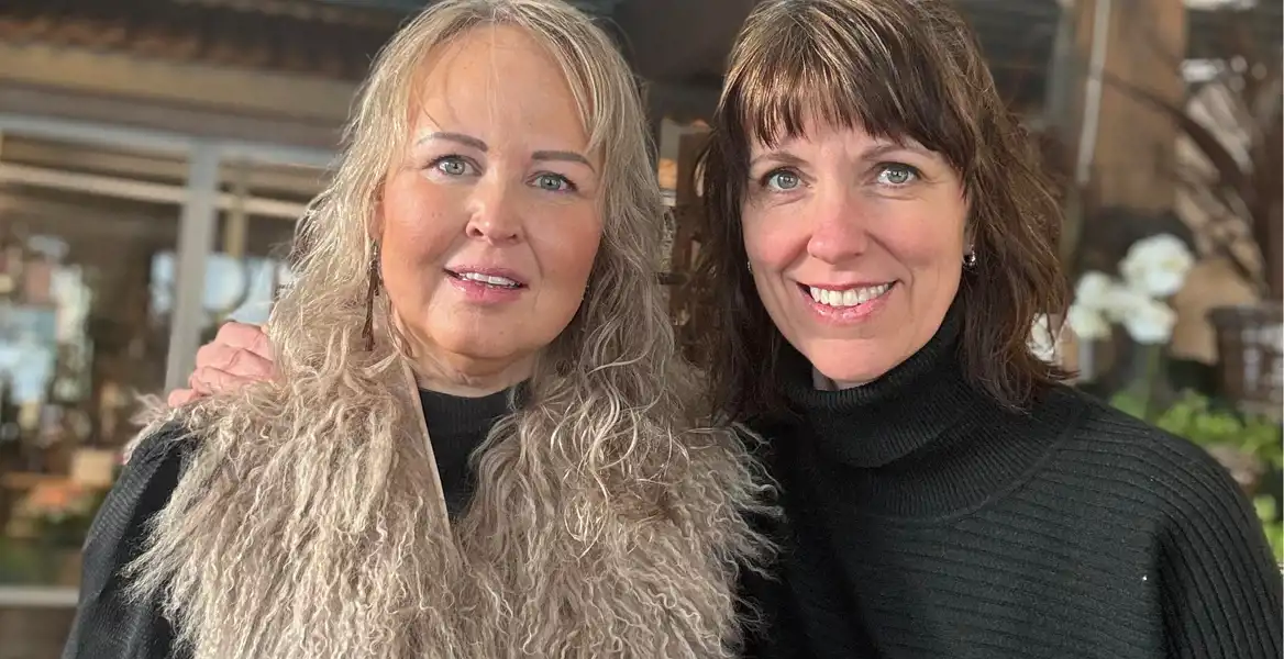 Linda Nystedt och Ella-Marit Pilto, ägare Tidlösa Design